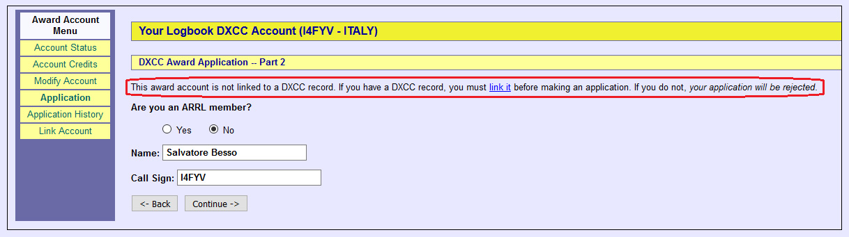 DXCC Logbook of the World LoTW Help Pages